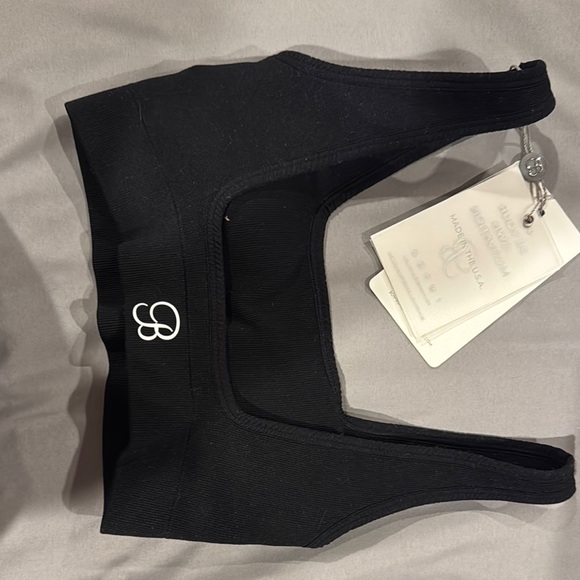 Black Sports Bra - Picture 2 of 2